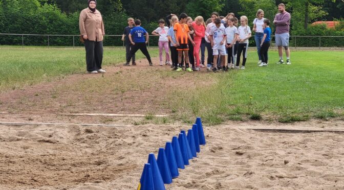 Sportfest 2025 – voller Einsatz bei bestem Sportwetter